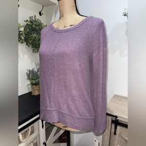Sonoma Purple Knit Top